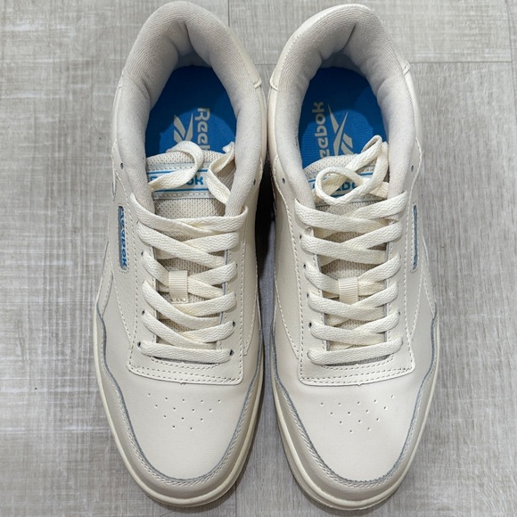 Reebok Beige and Blue Sneaker Shoes - Picture 5 of 9